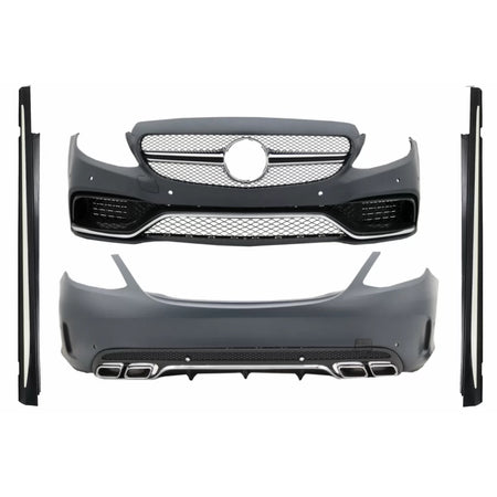 Body Kit Paraurti Sportivo C63 Design per Mercedes Classe C W205 2014-2018