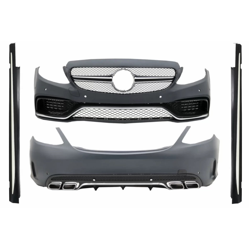 Body Kit Paraurti Sportivo C63 Design per Mercedes Classe C W205 2014-2018