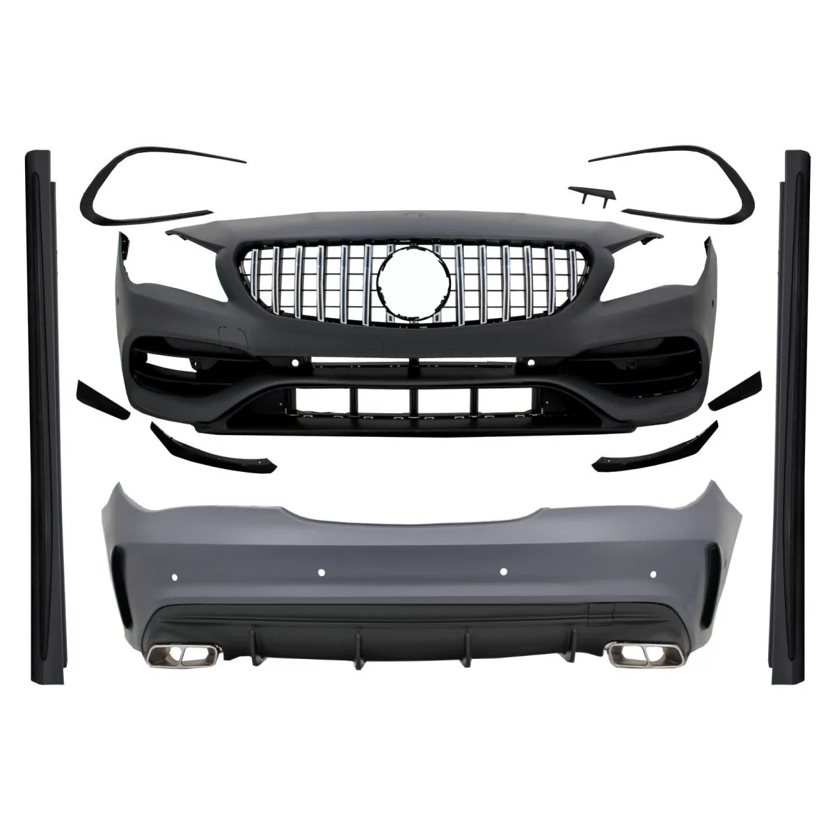 Griglia Anteriore Paraurti Sportivo Facelift CLA45 per Mercedes CLA W117 C117