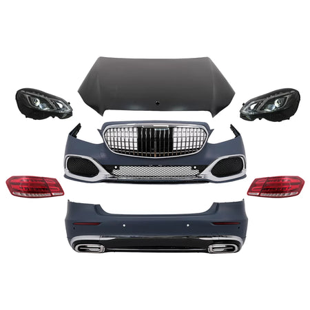 Body Kit Anteriore Facelift M Design per Mercedes Classe E W212 2009-2012 LHD