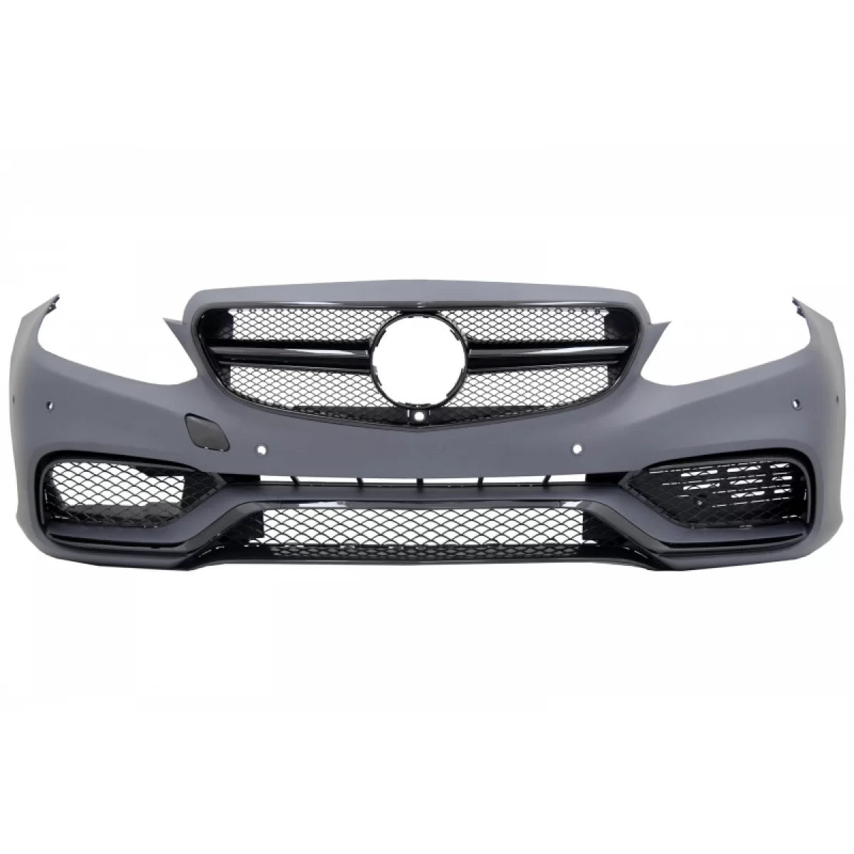 Body Kit Paraurti Anteriore con Terminali Scarico E63 Lucido Mercedes Classe