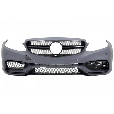 Body Kit Paraurti Anteriore con Terminali Scarico E63 Lucido Mercedes Classe