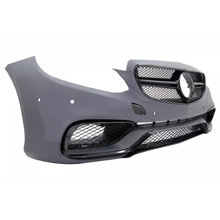 Body Kit Paraurti Anteriore con Terminali Scarico E63 Lucido Mercedes Classe