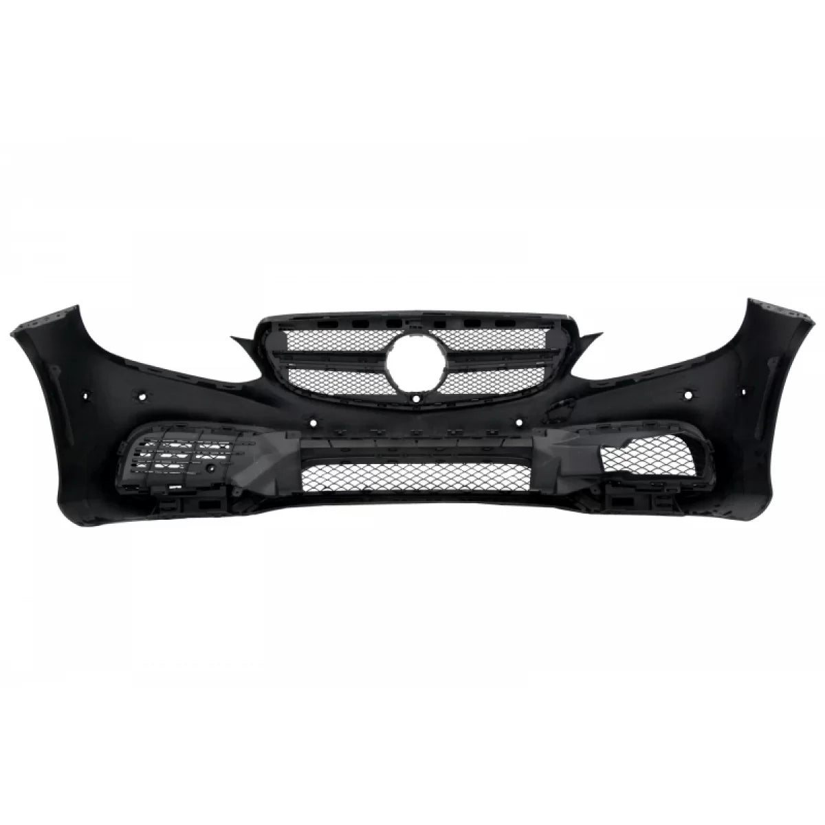 Body Kit Paraurti Anteriore con Terminali Scarico E63 Lucido Mercedes Classe