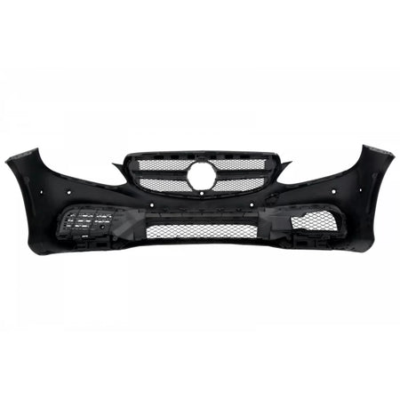 Body Kit Paraurti Anteriore con Terminali Scarico E63 Lucido Mercedes Classe