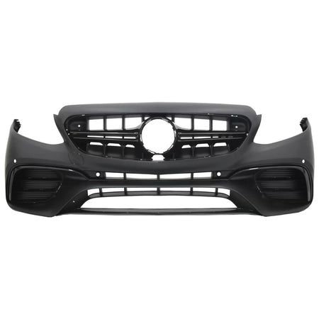 Body Kit Paraurti Anteriore con Terminali Scarico Neri per Mercedes Classe