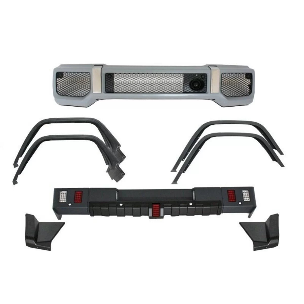 Body Kit con Parafanghi Anteriori per Mercedes Classe G W463 1989-2018 G63 G65