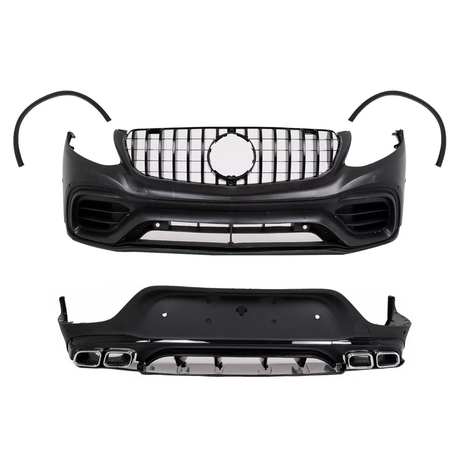 Body Kit Paraurti Sportivi GLC Coupe C253 2015-2019 GLC63 Design