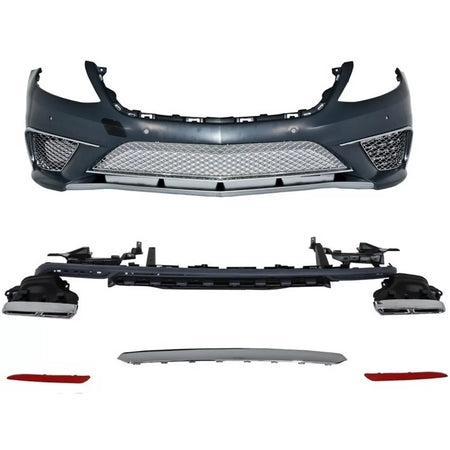 Body Kit Paraurti Sportivi Anteriore Posteriore Mercedes Classe S W222 2013-2017