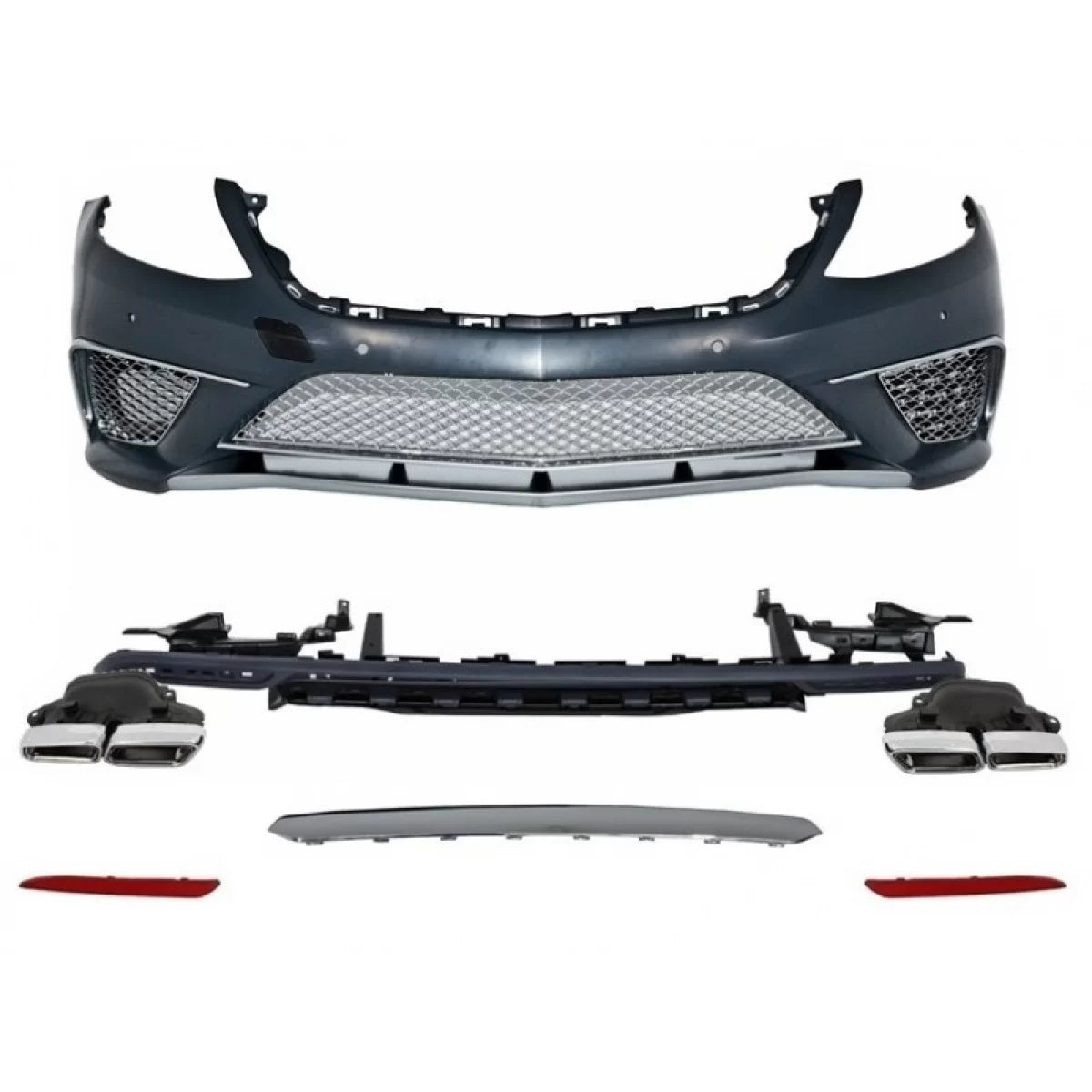 Body Kit Paraurti Sportivo Anteriore S63 Design per Mercedes Classe S W222