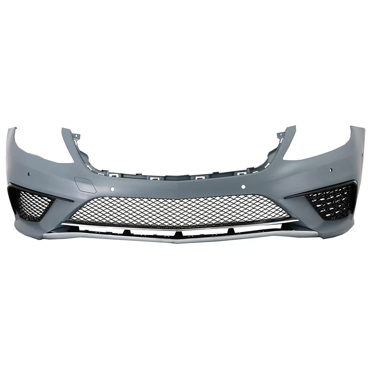 Body Kit Paraurti Anteriore con Terminali Scarico Cromati per Mercedes Classe S