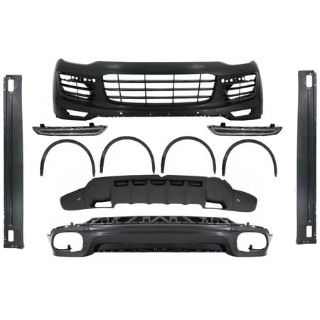 Body Kit Paraurti Sportivi Anteriore Posteriore Porsche Cayenne 92a Facelift