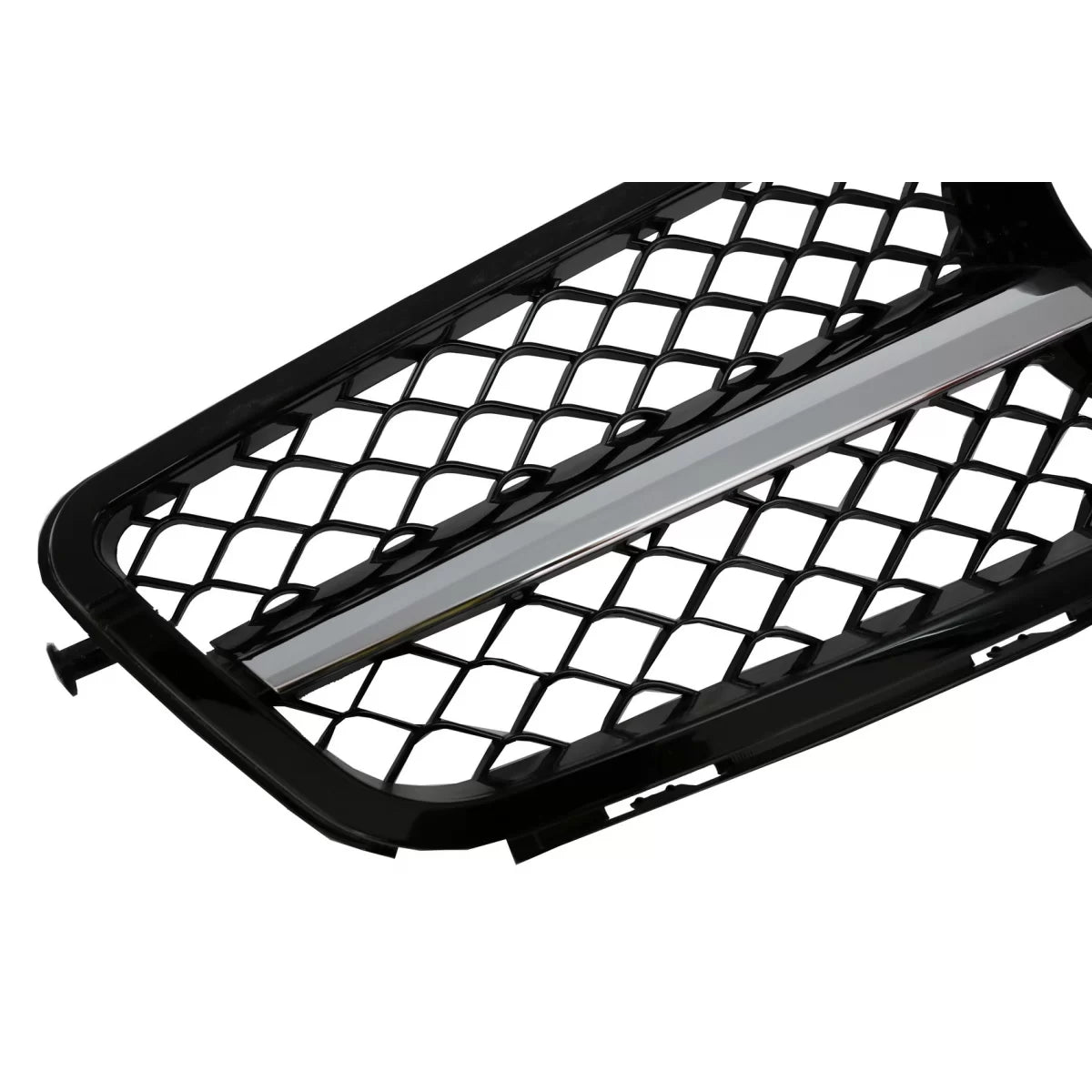 Body Kit con Griglia Anteriore Sportiva Nera per Mercedes Classe C W204