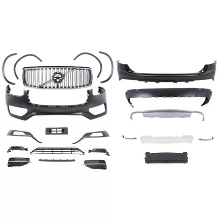 Body Kit Paraurti Sportivi Anteriore e Posteriore per Volvo XC90 Spa 2015-2025