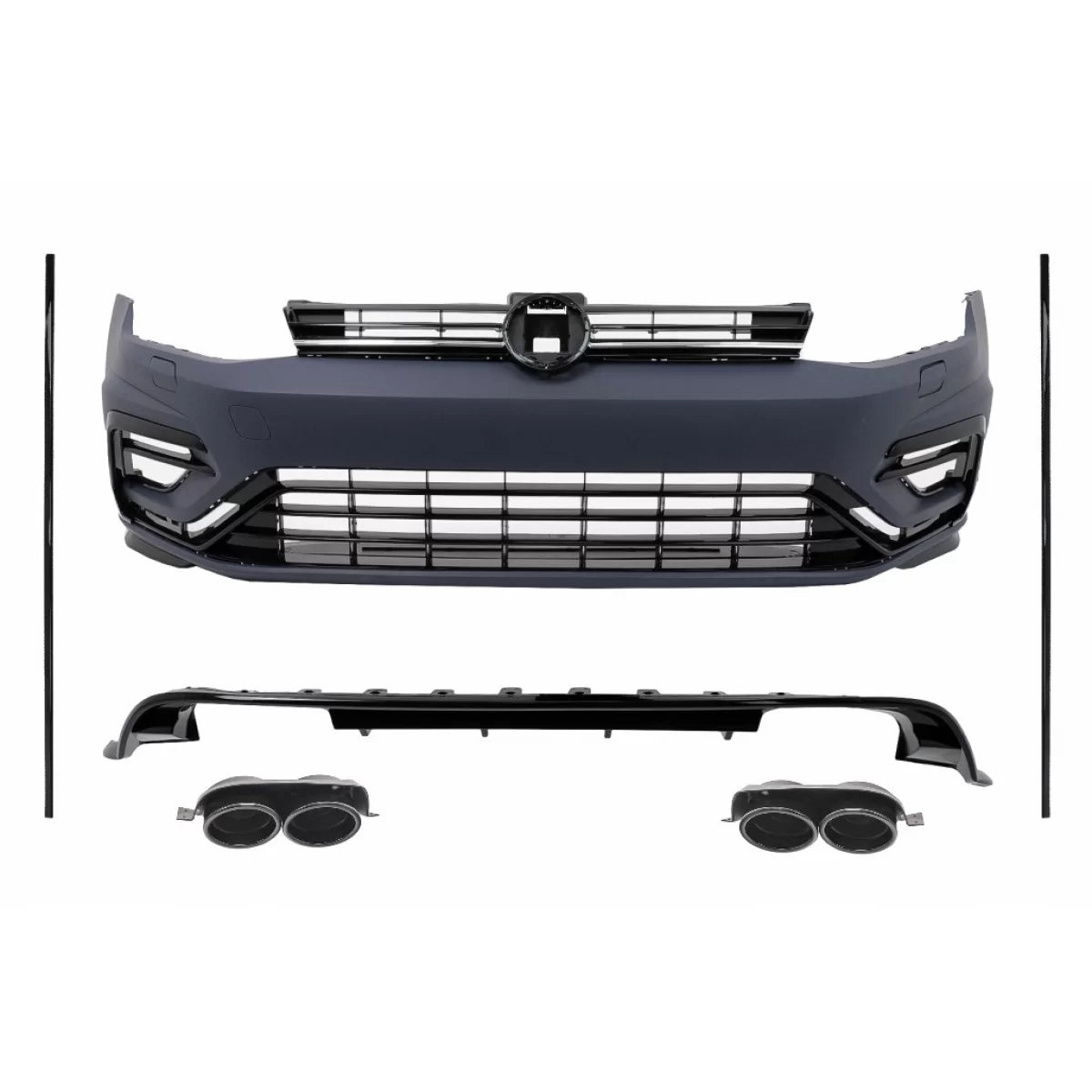 Body Kit Completo Paraurti Sportivi per Volkswagen Golf 7.5 Facelift 2017-2020