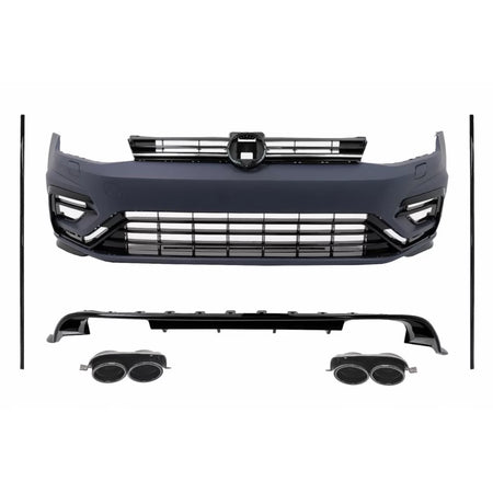 Body Kit Completo Paraurti Sportivi per Volkswagen Golf 7.5 Facelift 2017-2020