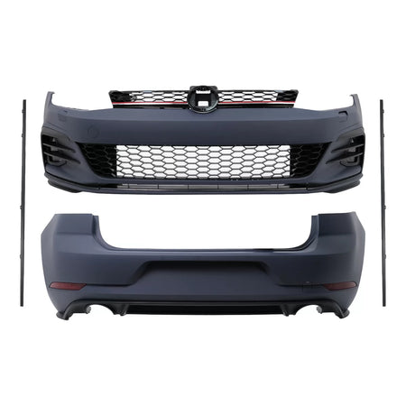 Body Kit Paraurti Anteriore Posteriore per Volkswagen Golf 7 Vii 2013-2017 GTI