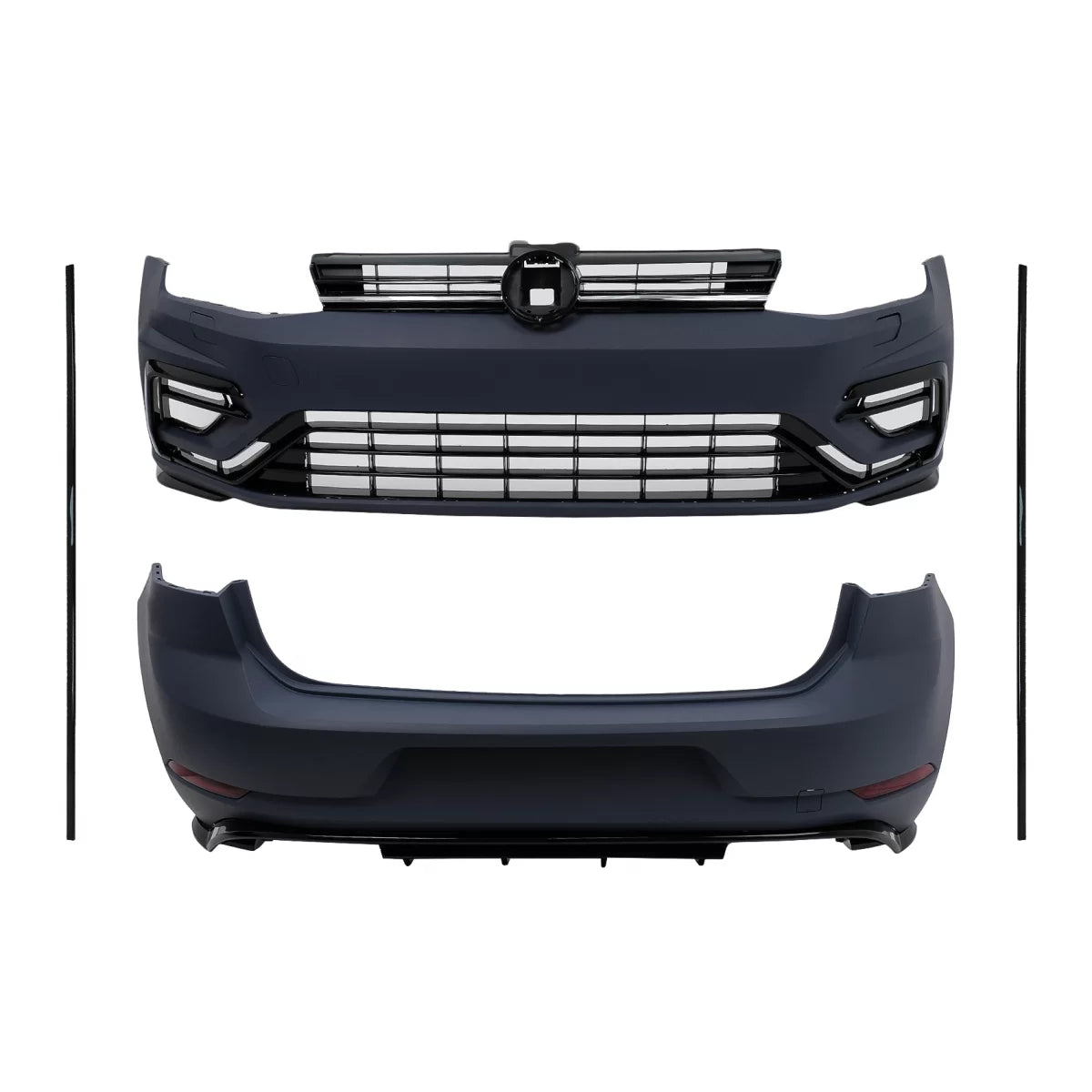 Body Kit Paraurti Anteriore Posteriore per VW Golf 7 Vii 5G 2013-2017