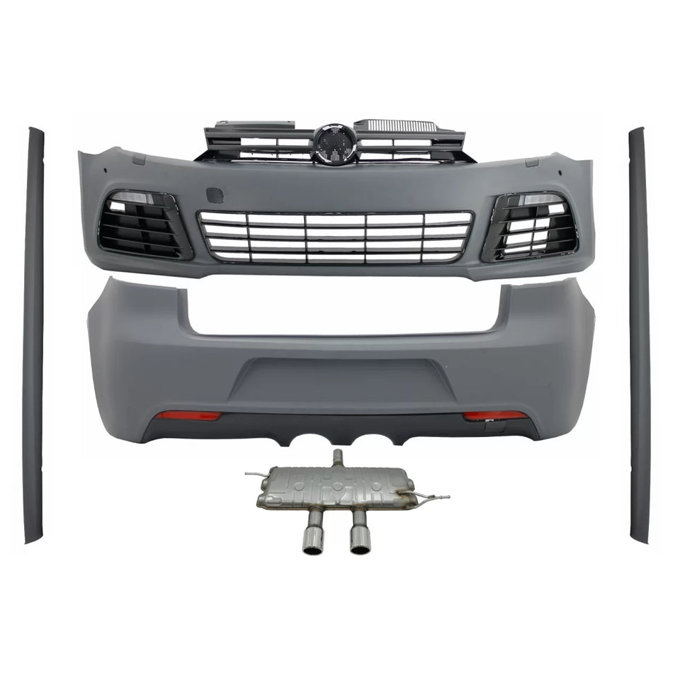 Minigonne con Scarico Completo Catback Golf Vi 2008-2013 R20 Design
