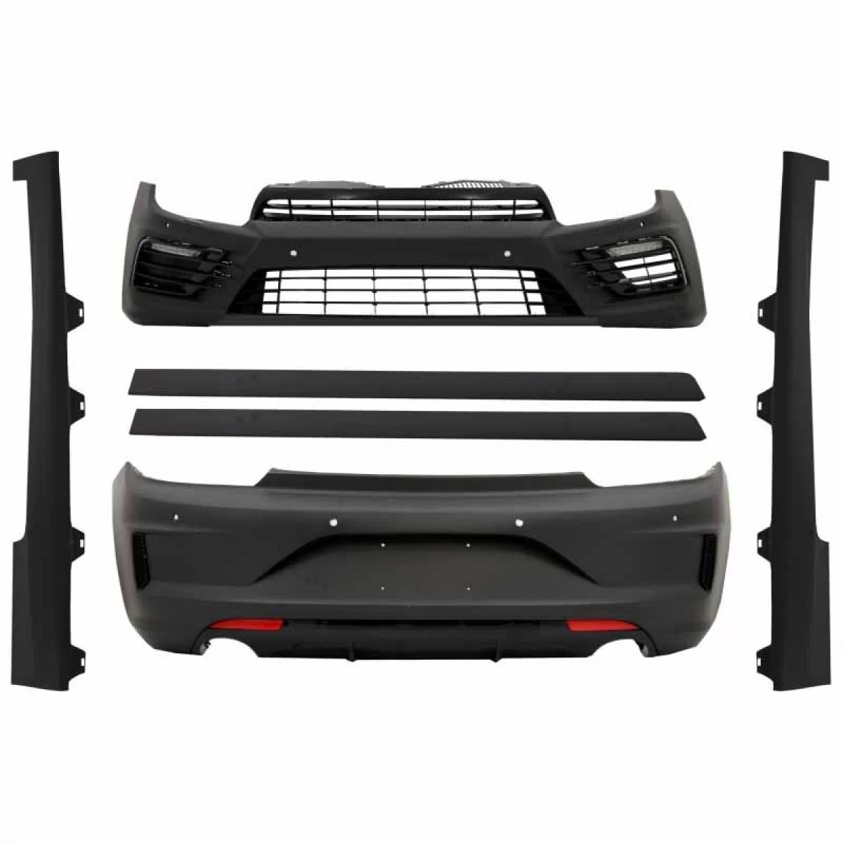 Body Kit Completo Anteriore Posteriore per Volkswagen Scirocco 14-17 Facelift