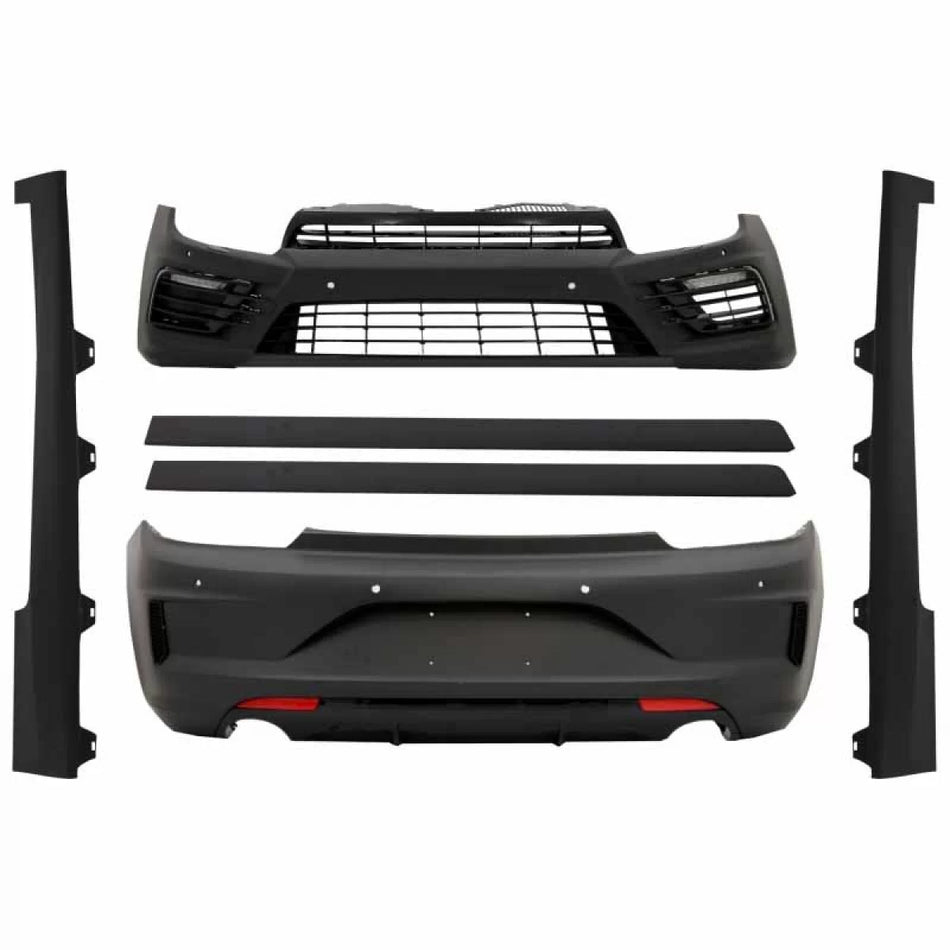 Body Kit Completo Anteriore Posteriore per Volkswagen Scirocco 14-17 Facelift