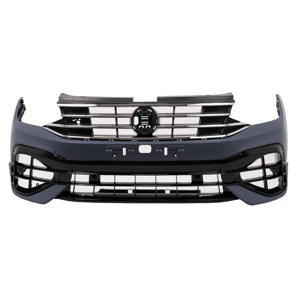 Body Kit Paraurti Anteriore Conversione R Design per VW Tiguan Ii ad Bw