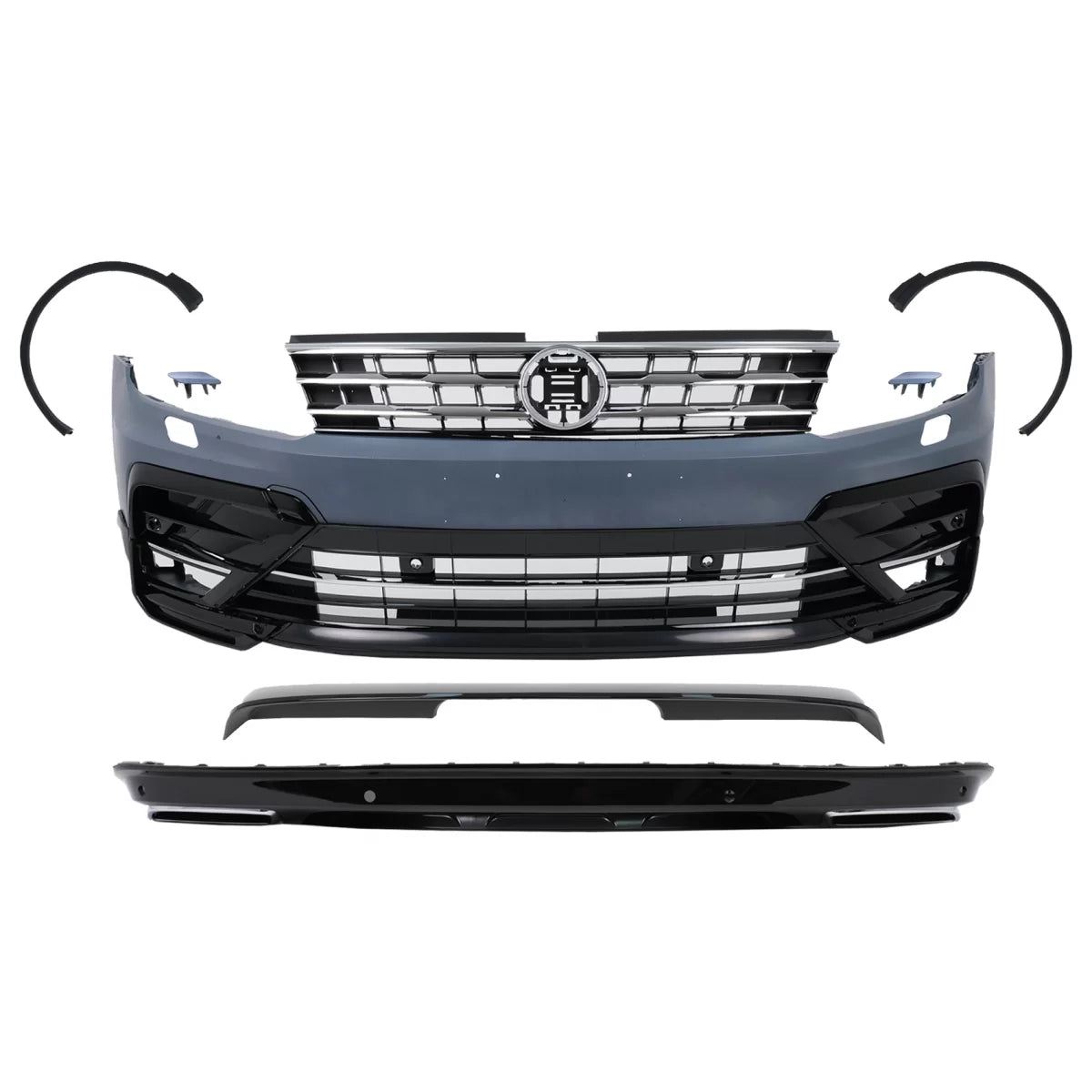 Body Kit Completo R Line per Volkswagen Tiguan Ii ad Bw 2016-2019