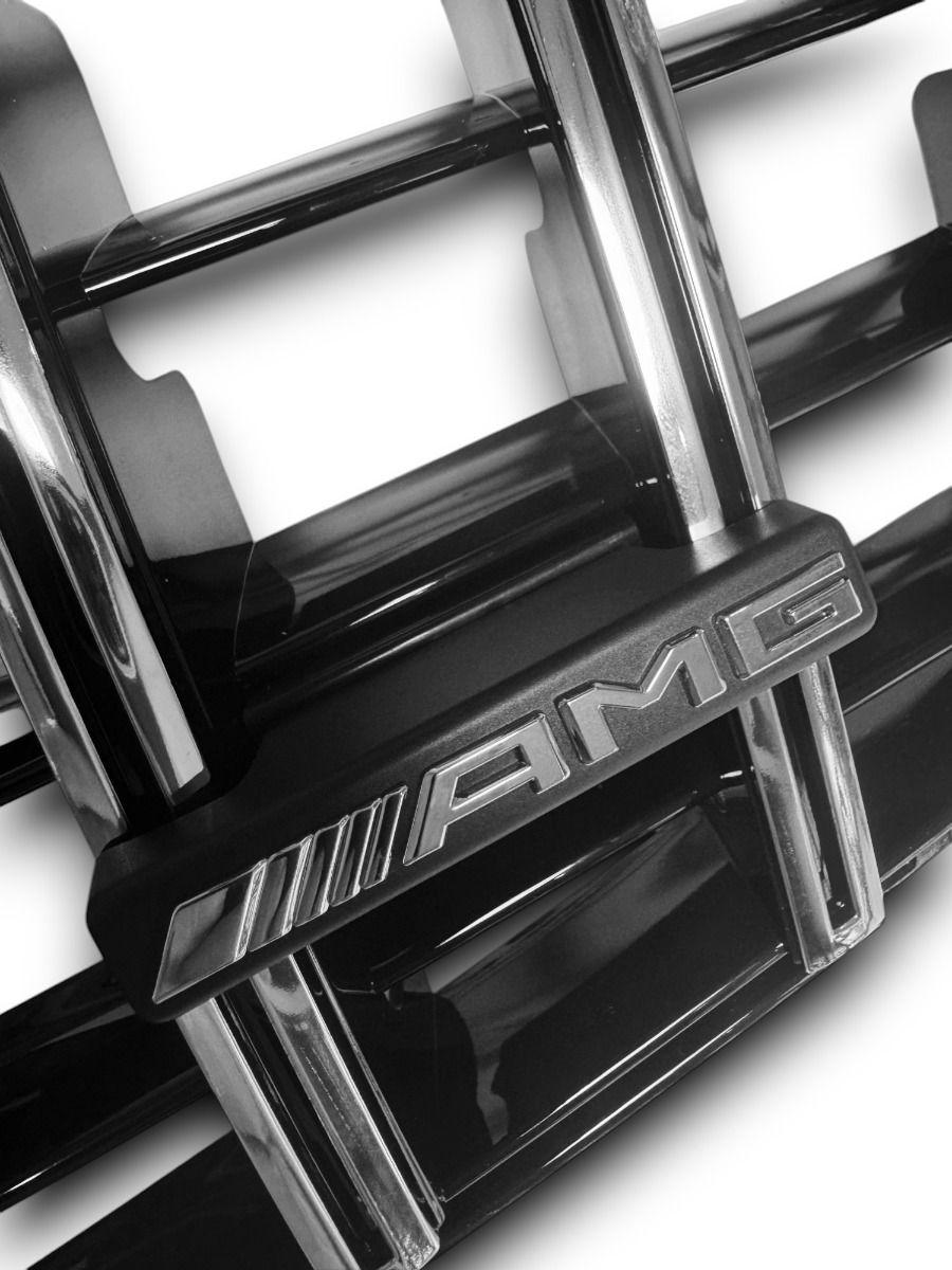 Staffa con Logo AMG per Griglie Panamericana GCP GERMANCARPARTS