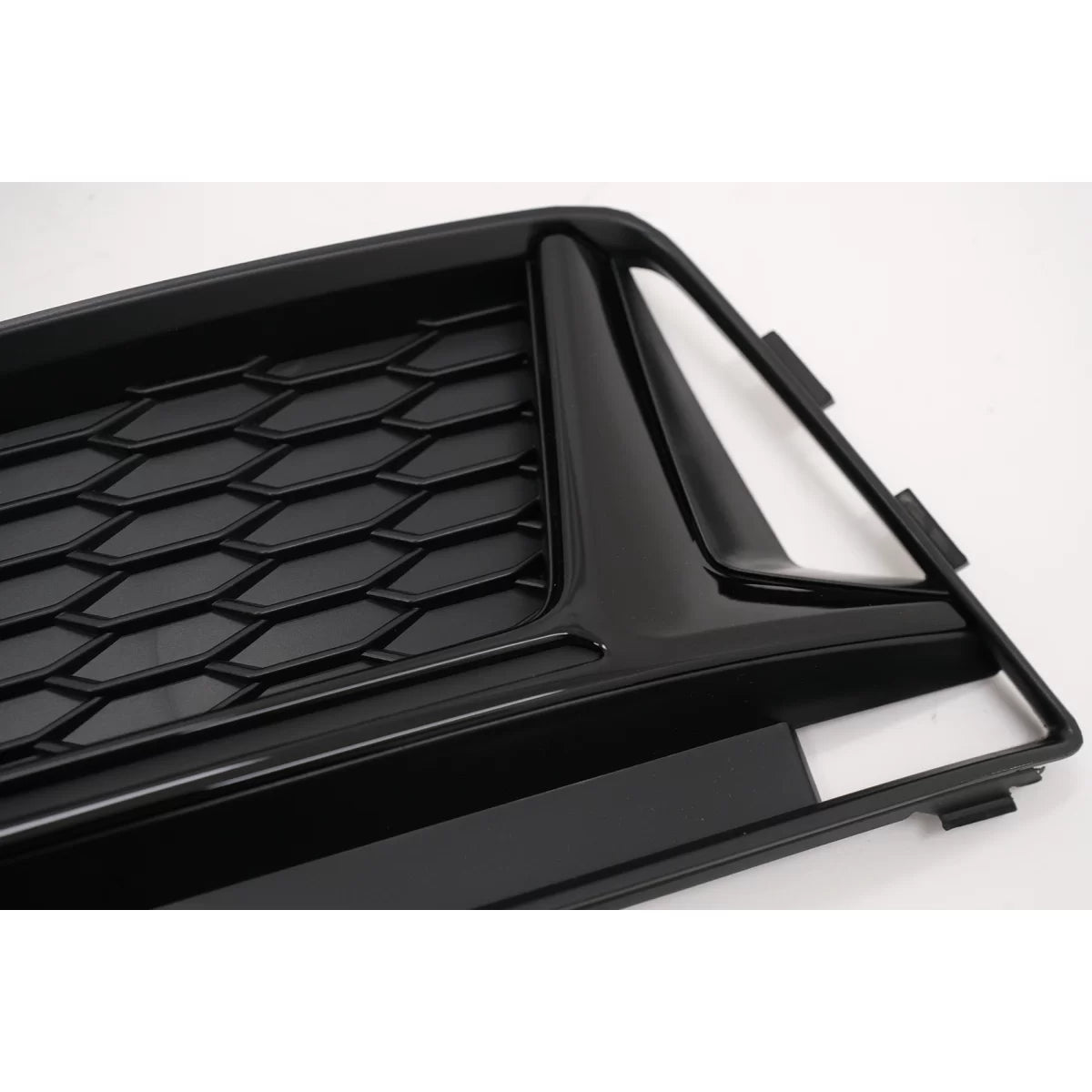 Griglia Inferiore Paraurti Laterale Nera RS4 Audi A4 B9 S-line 2016-2018