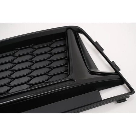 Griglia Inferiore Paraurti Laterale Nera RS4 Audi A4 B9 S-line 2016-2018