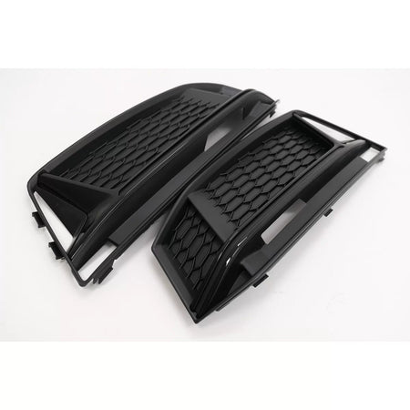 Griglia Inferiore Paraurti Laterale Nera RS4 Audi A4 B9 S-line 2016-2018