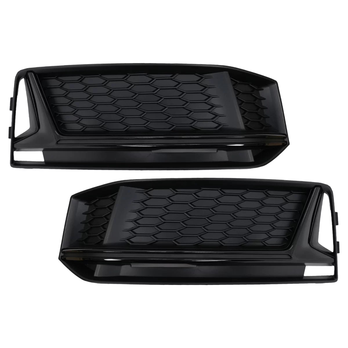 Griglia Inferiore Paraurti Laterale Nera RS4 Audi A4 B9 S-line 2016-2018