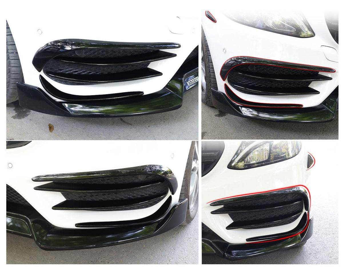 Flap Aerodinamici per Mercedes Classe C AMG Line W205 (2014-2018)