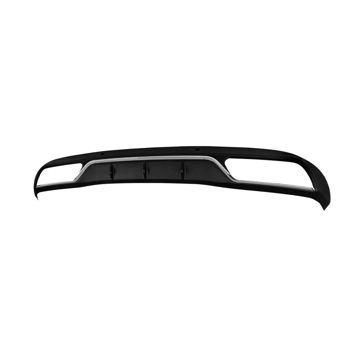 Diffusore Posteriore C63 con Terminali Neri per Mercedes Classe C W205 2013-2019