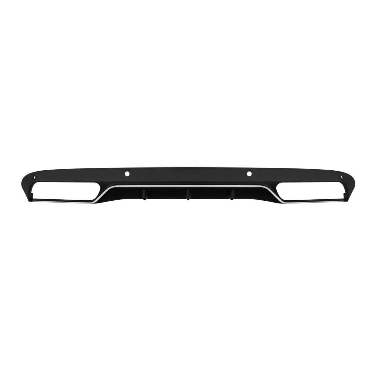 Diffusore Posteriore C63 con Terminali Neri per Mercedes Classe C W205 2013-2019