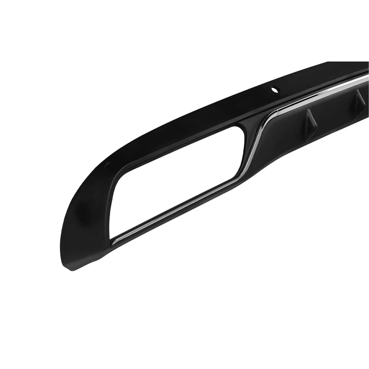 Diffusore Posteriore C63 con Terminali Neri per Mercedes Classe C W205 2013-2019