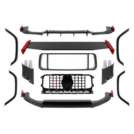 Pacchetto Carbon B Design per Mercedes Classe G W464 dal 2018 con Paraurti