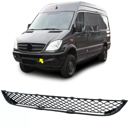 Griglia Centrale Paraurti Anteriore per Mercedes Sprinter W906 2006-2013