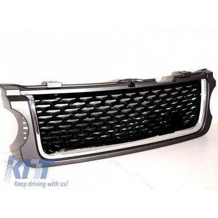 Griglia Centrale Grigia Nera per Land Range Rover Vogue Iii L322 2010-2012