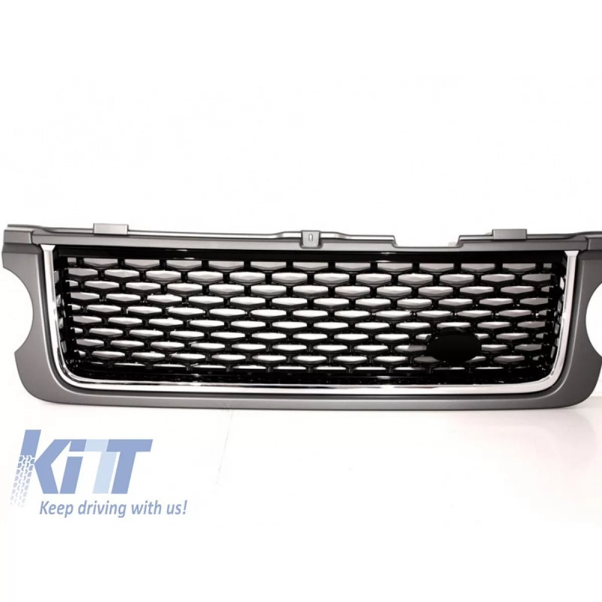 Griglia Centrale Grigia Nera per Land Range Rover Vogue Iii L322 2010-2012