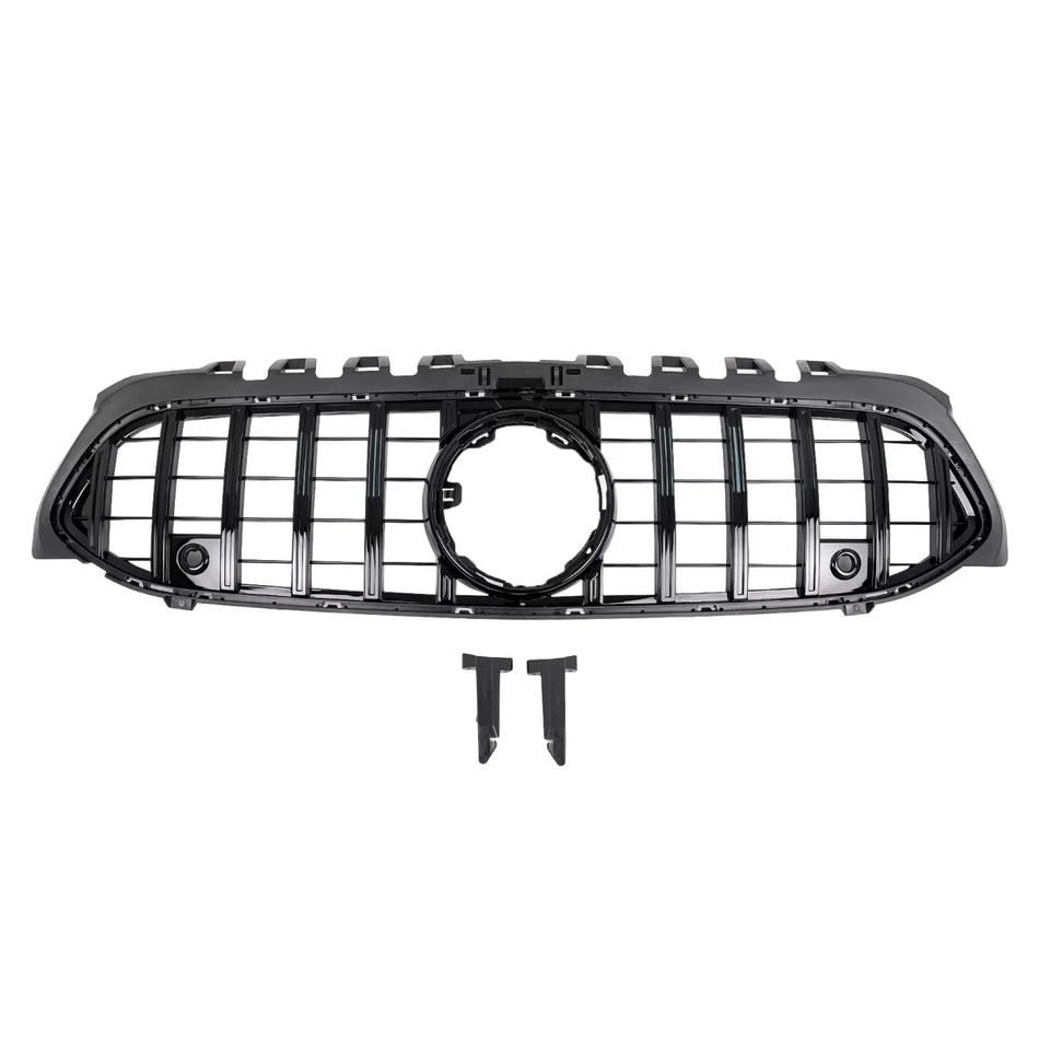 Griglia Centrale Panamericana All Nero per Mercedes Classe A W177 V177 2018-2022