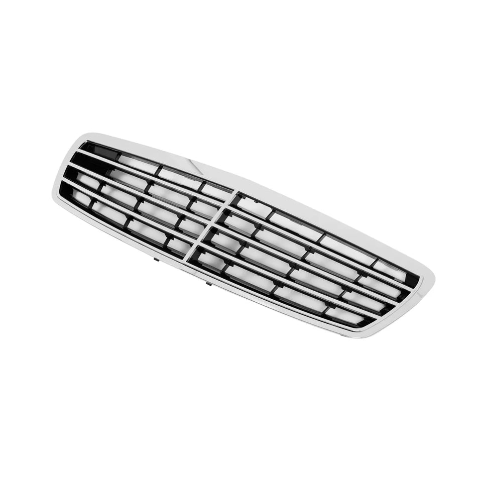 Griglia Centrale Sportiva Cromata per Mercedes Classe E W211 S211 2002-2006