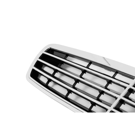 Griglia Centrale Sportiva Cromata per Mercedes Classe E W211 S211 2002-2006