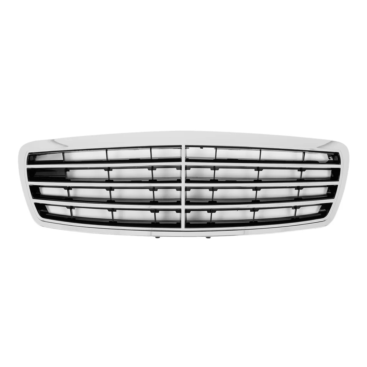 Griglia Centrale Sportiva Cromata per Mercedes Classe E W211 S211 2002-2006