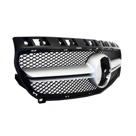 Griglia Centrale Design A45 Argento per Mercedes Classe A W176 2012-2015