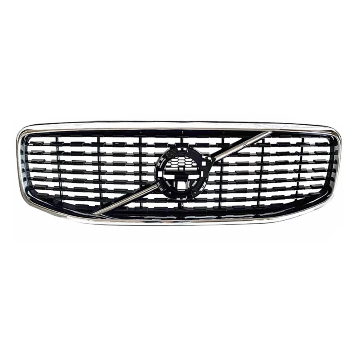 Griglia Centrale Lucida Nera per Volvo XC60 Ii 2017-2021