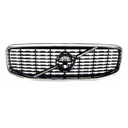 Griglia Centrale Lucida Nera per Volvo XC60 Ii 2017-2021