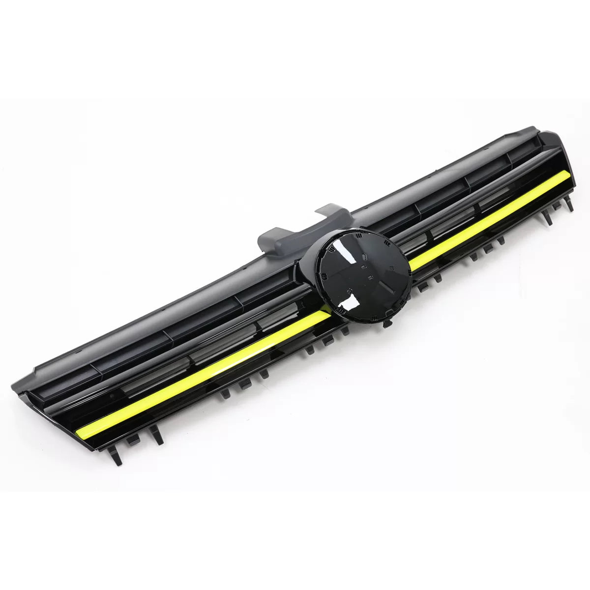 Griglia Centrale con Inserti Gialli per Volkswagen Golf 7 5G 2012-2017