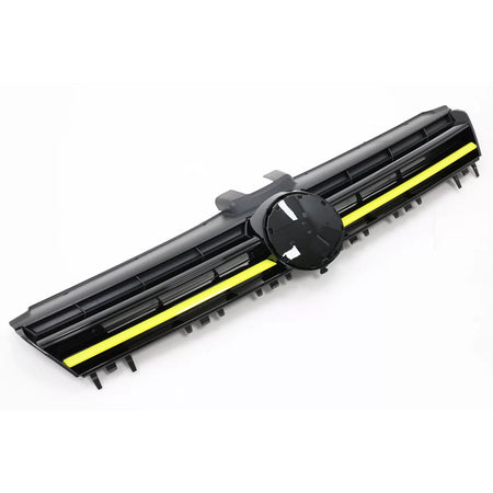 Griglia Centrale con Inserti Gialli per Volkswagen Golf 7 5G 2012-2017