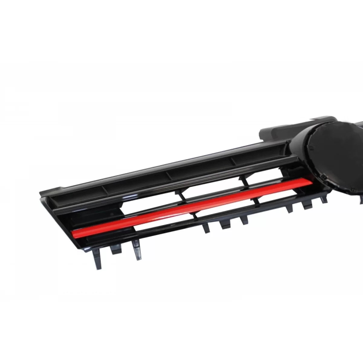 Griglia Centrale con Inserti Rossi per Volkswagen Golf Vii 7 5G 2013-2017 GTI